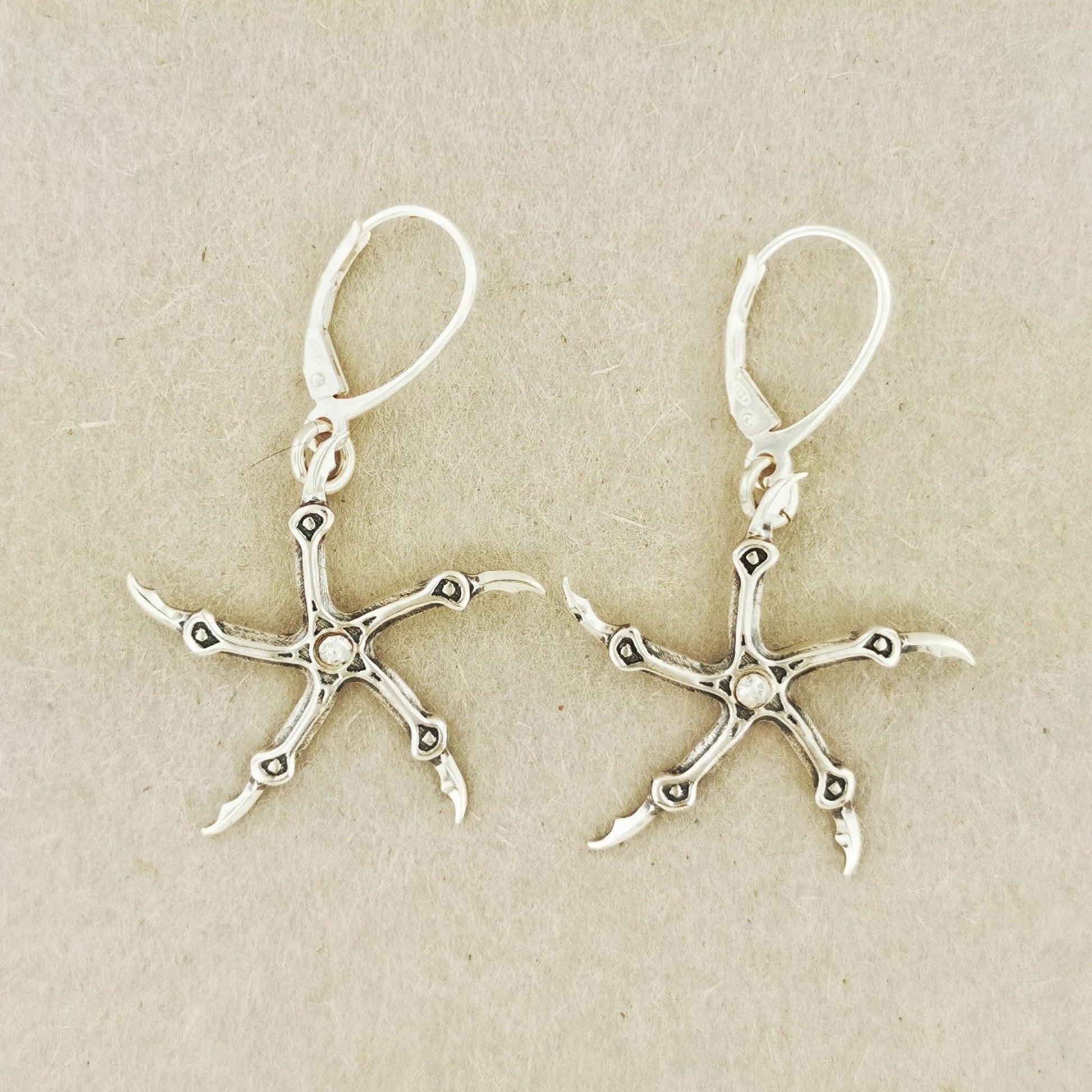 Krull Glaive Earrings in Sterling Silver - Le Dragon Argenté