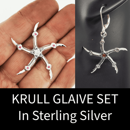 Krull Glaive Jewellery Set - Le Dragon Argenté