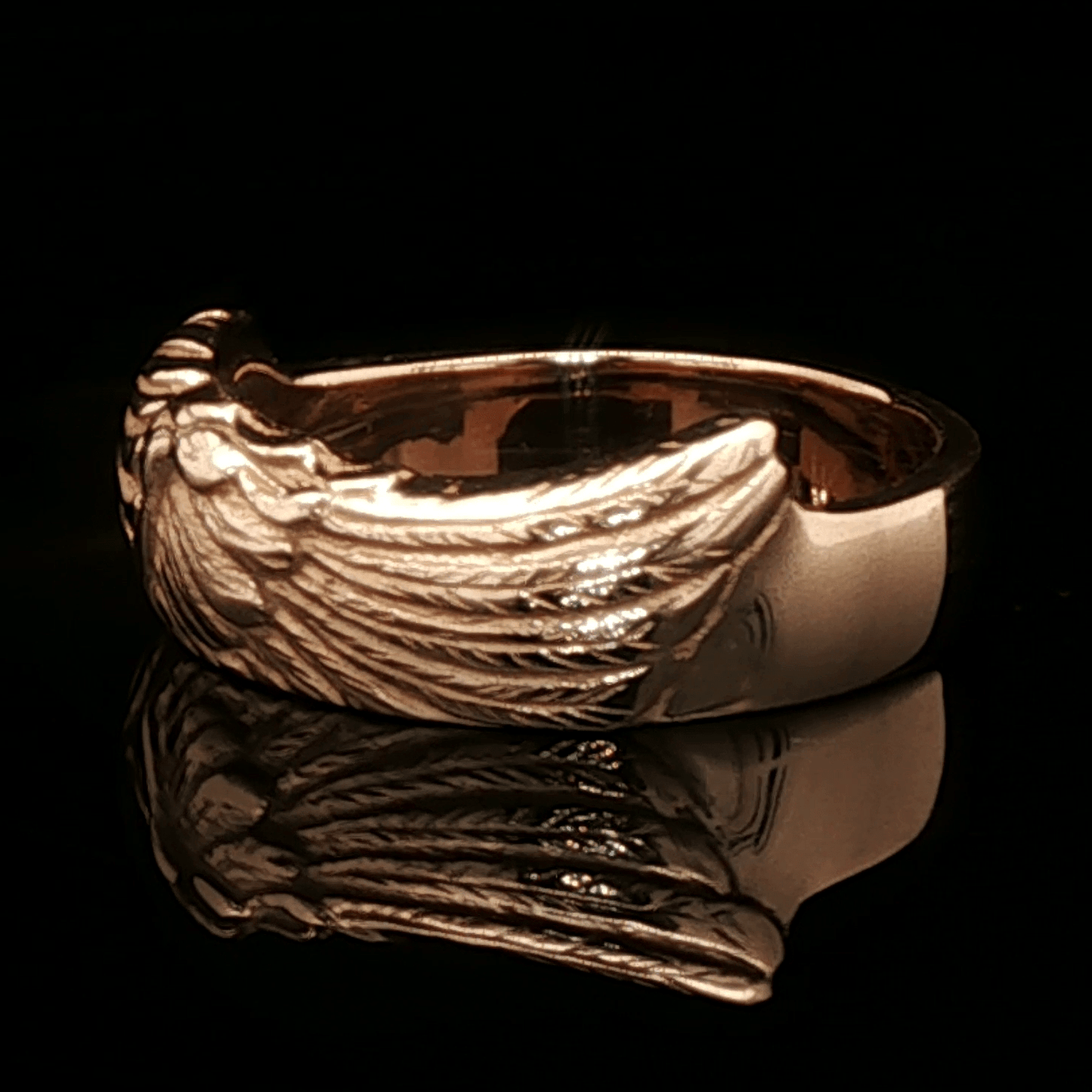 Ladies Final Fantasy 8 Squall Griever Ring in Antique Bronze - Le Dragon Argenté