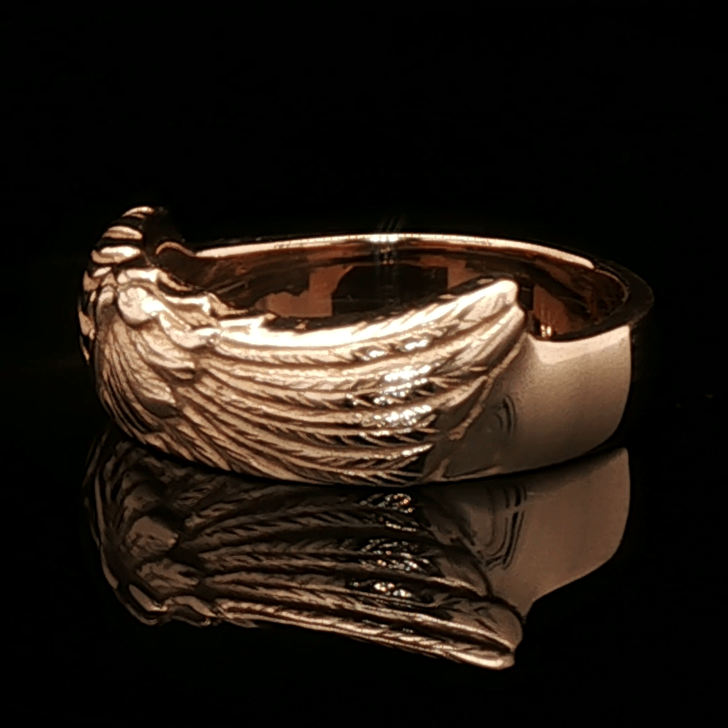 Ladies Final Fantasy 8 Squall Griever Ring in Antique Bronze - Le Dragon Argenté