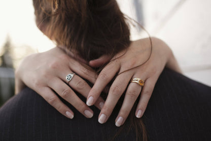 Ladies Pentacle Ring - Le Dragon Argenté