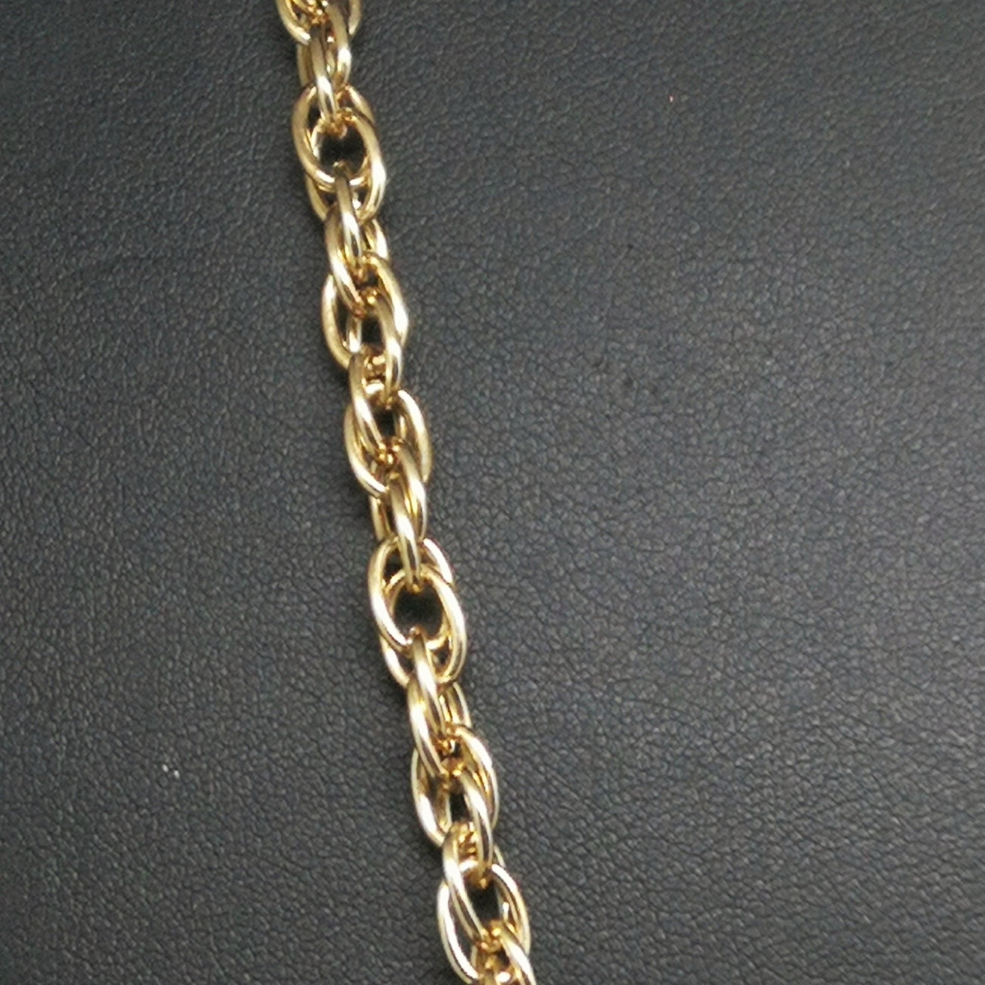 Large Antique Bronze 5.6mm Rope Chain made to order - Le Dragon Argenté