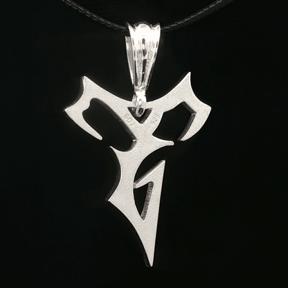 Large Final Fantasy X Tidus Pendant - Le Dragon Argenté