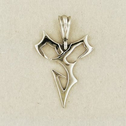 Large Final Fantasy X Tidus Pendant - Le Dragon Argenté - bronze FF10 Pendant - cosplay jewellery - everyday cosplay jewelery