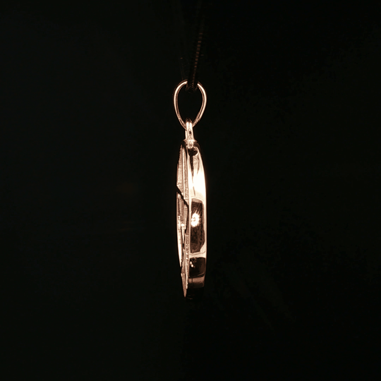Large Pentacle Pendant in Sterling Silver or Antique Bronze - Le Dragon Argenté