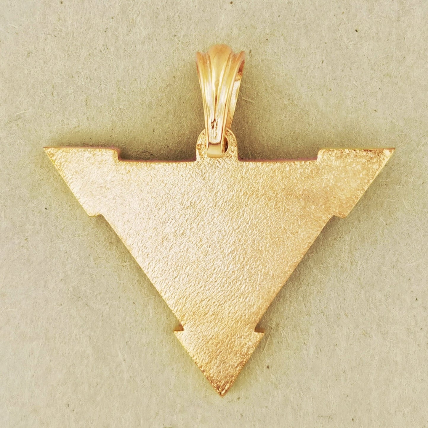 Large Yugi - Oh Millennium Puzzle Pendant in Gold Made To Order - Le Dragon Argenté