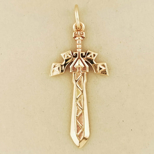 Legend Of Zelda Lokomo Sword Pendant - Le Dragon Argenté - geeky gift for her - geeky gift for him - Legend of Zelda
