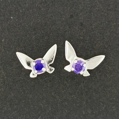 Legend of Zelda Navi Fairy Earrings in Sterling Silver - Le Dragon Argenté