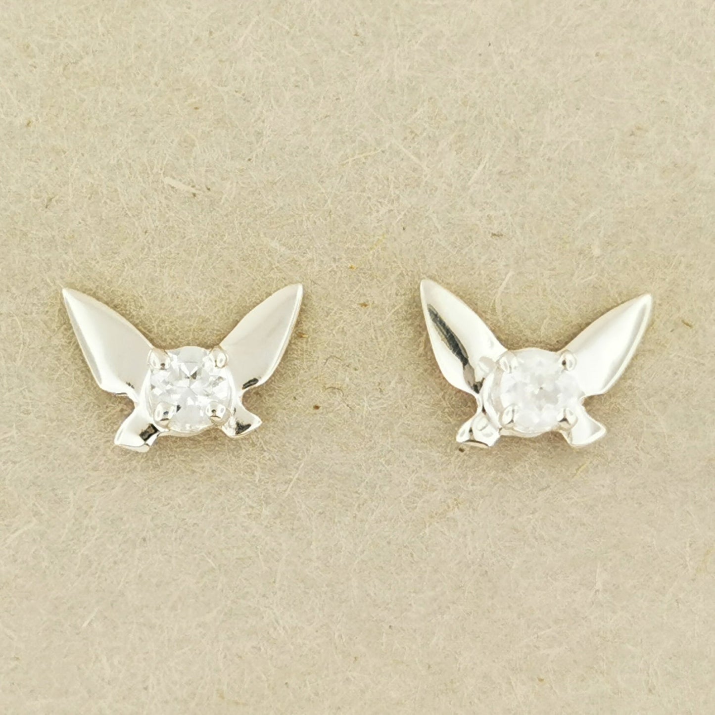 Legend of Zelda Navi Fairy Earrings in Sterling Silver - Le Dragon Argenté