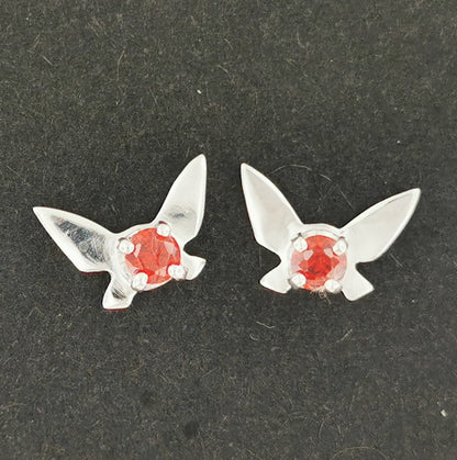 Legend of Zelda Navi Fairy Earrings in Sterling Silver - Le Dragon Argenté