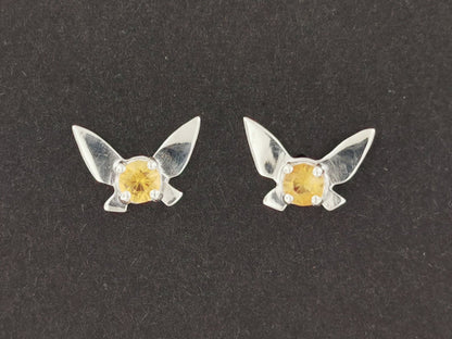 Legend of Zelda Navi Fairy Earrings in Sterling Silver - Le Dragon Argenté