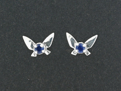 Legend of Zelda Navi Fairy Earrings in Sterling Silver - Le Dragon Argenté