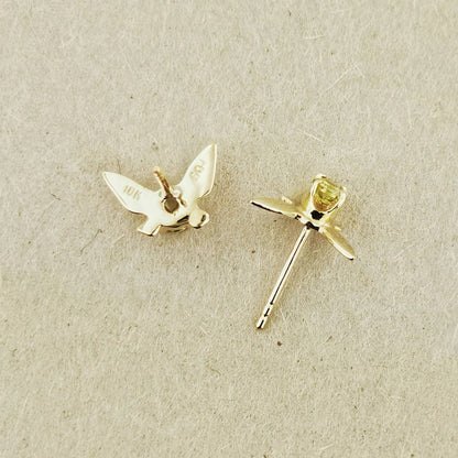 Legend of Zelda Navi Fairy Earrings in Sterling Silver - Le Dragon Argenté