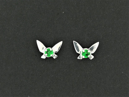 Legend of Zelda Navi Fairy Earrings in Sterling Silver - Le Dragon Argenté