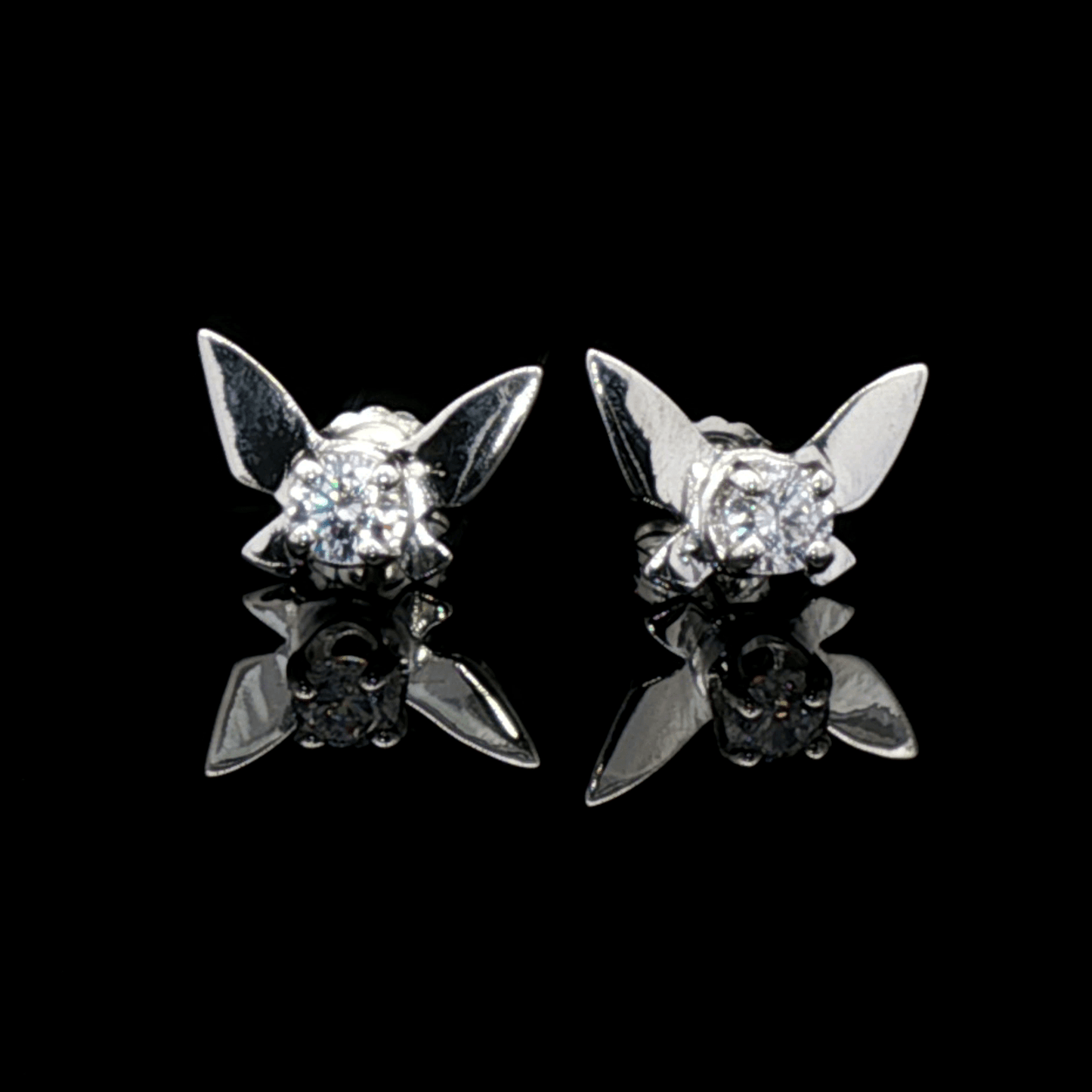 Legend of Zelda Navi Fairy Earrings in Sterling Silver - Le Dragon Argenté