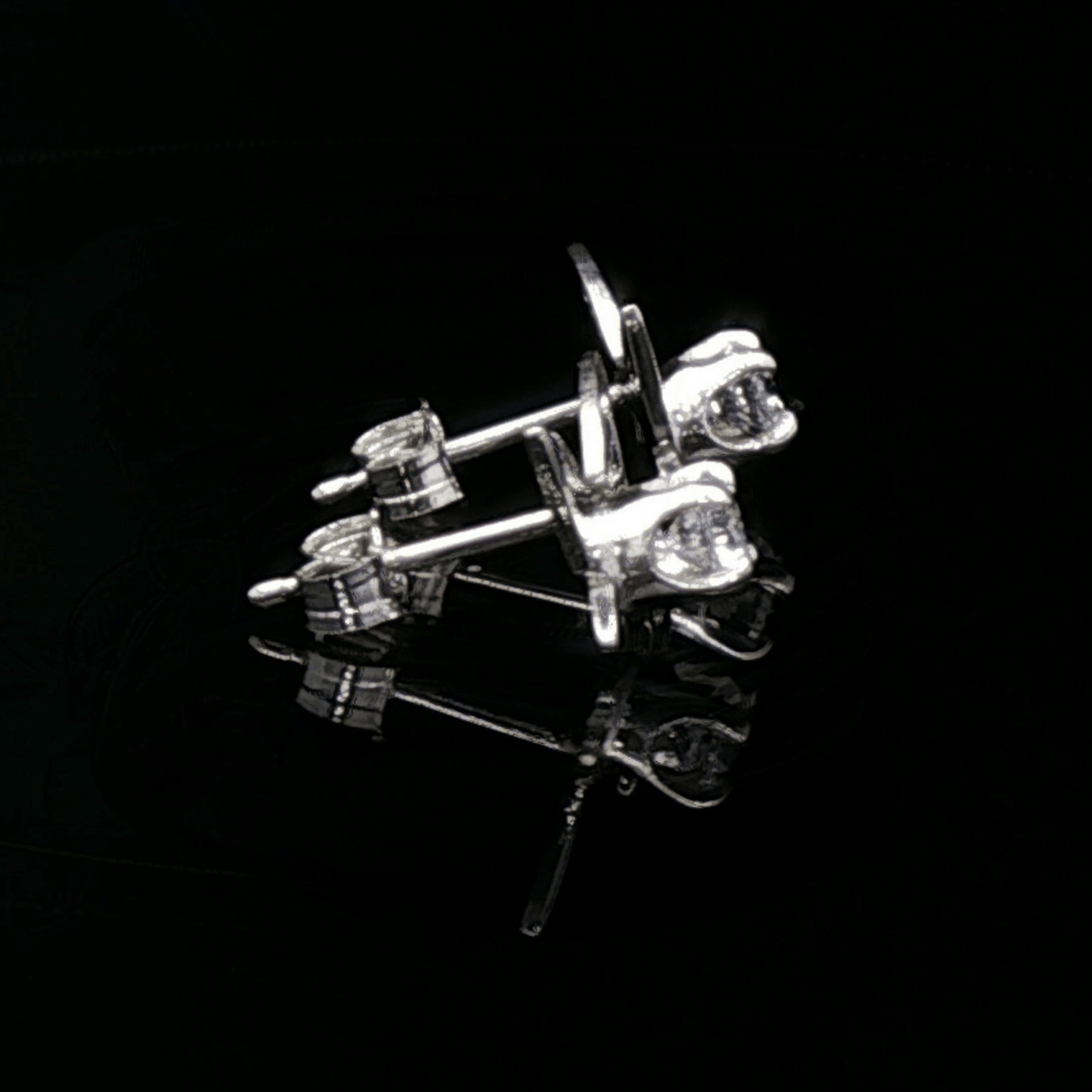 Legend of Zelda Navi Fairy Earrings in Sterling Silver - Le Dragon Argenté