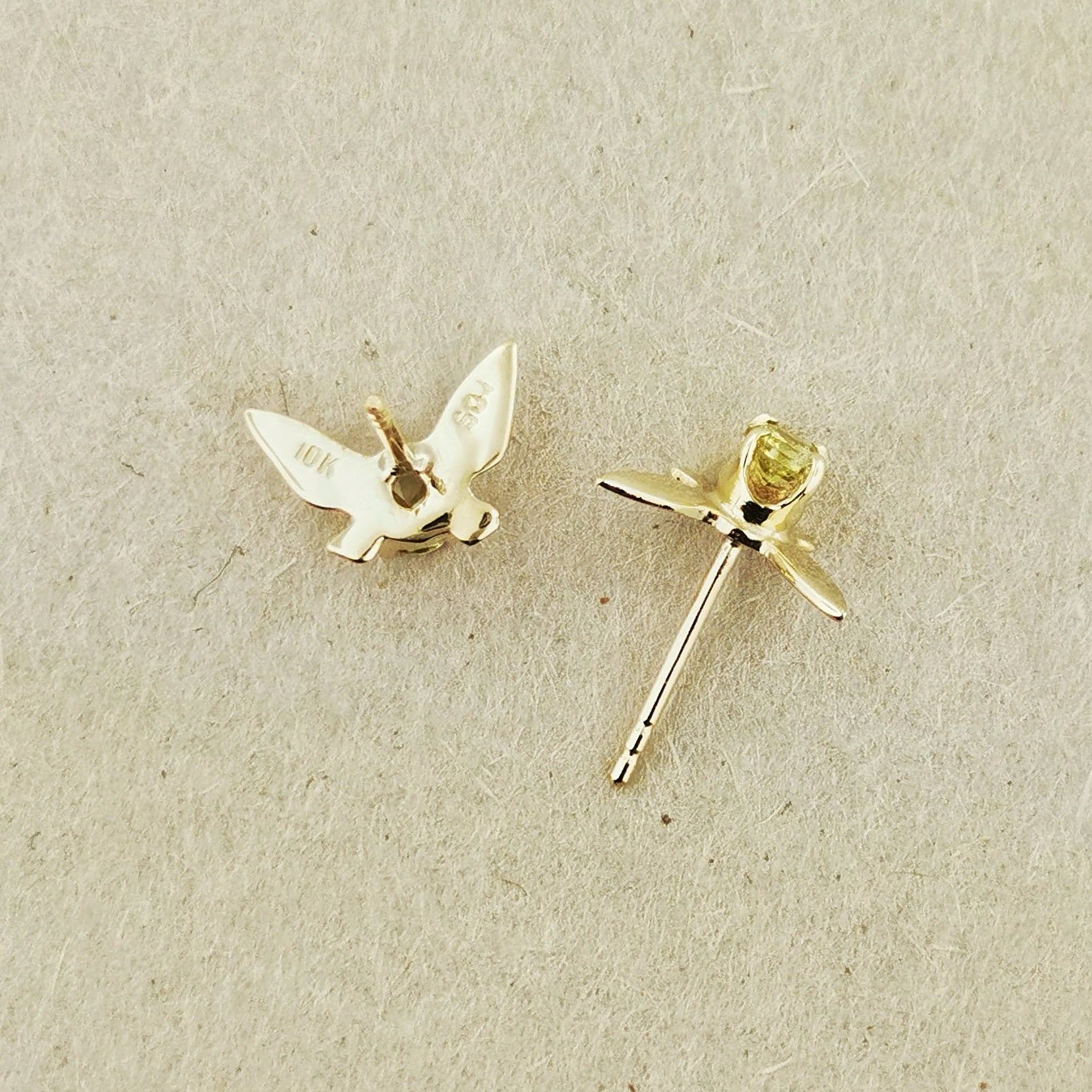 Legend of Zelda Navi Fairy Earrings in Sterling Silver  - Le Dragon Argenté - Bestseller - gemstone earrings - fairy earrings