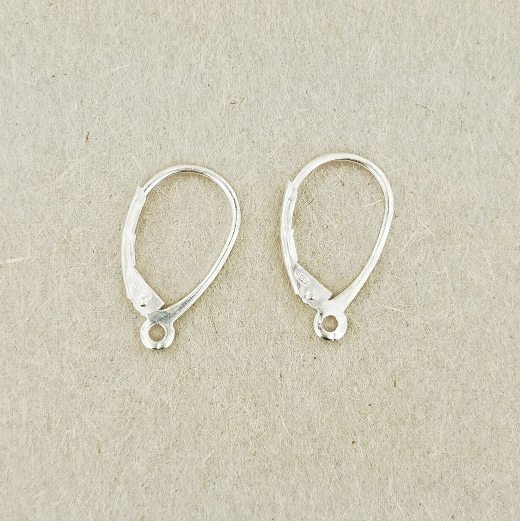 Lever Back earring upgrade in Sterling Silver or Stainless Steel - Le Dragon Argenté