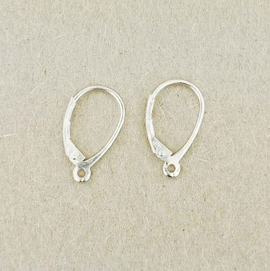 Lever Back earring upgrade in Sterling Silver or Stainless Steel - Le Dragon Argenté