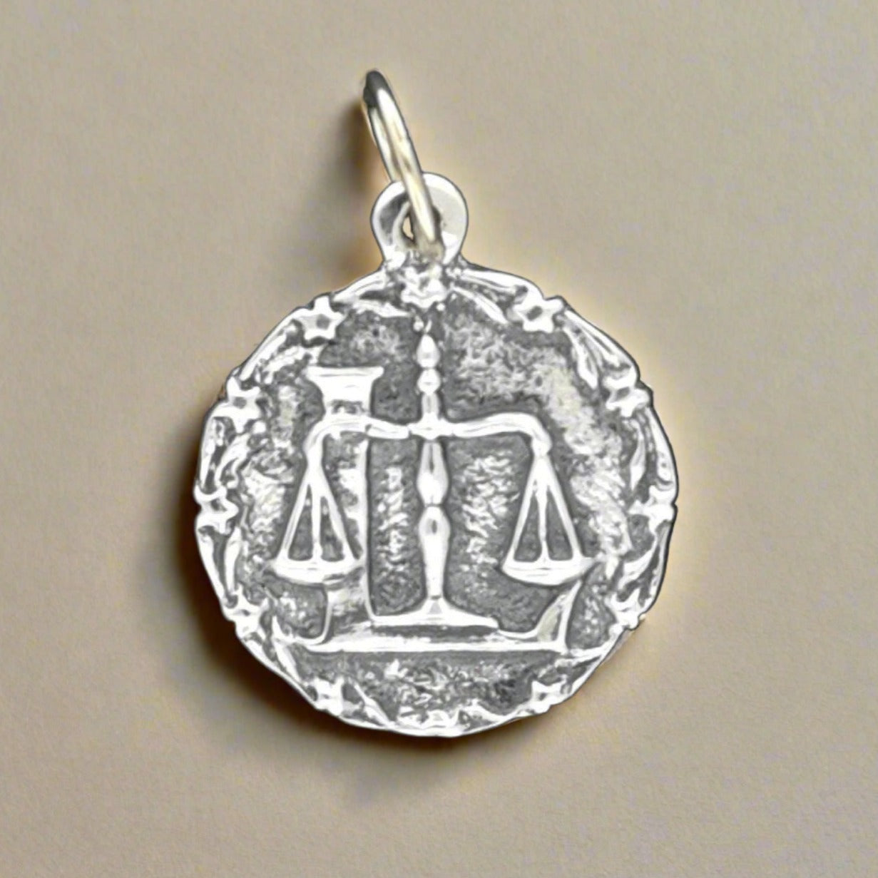 Zodiac Medallion Libra in Sterling Silver or Antique Bronze, Libra Zodiac Medallion, Libra Zodiac Pendant, Silver Libra Pendant, Bronze Libra Pendant, Silver Libra Medallion, Bronze Libra Medallion, Silver Libra Zodiac Pendant, Bronze Libra Zodiac Pendant, Birthday Gift For Libra, Libra Birthday Gift, Zodiac Sign Silver Jewelry, Zodiac Sign Silver Jewellery, Zodiac Sign Bronze Jewelry, Zodiac Sign Bronze Jewellery