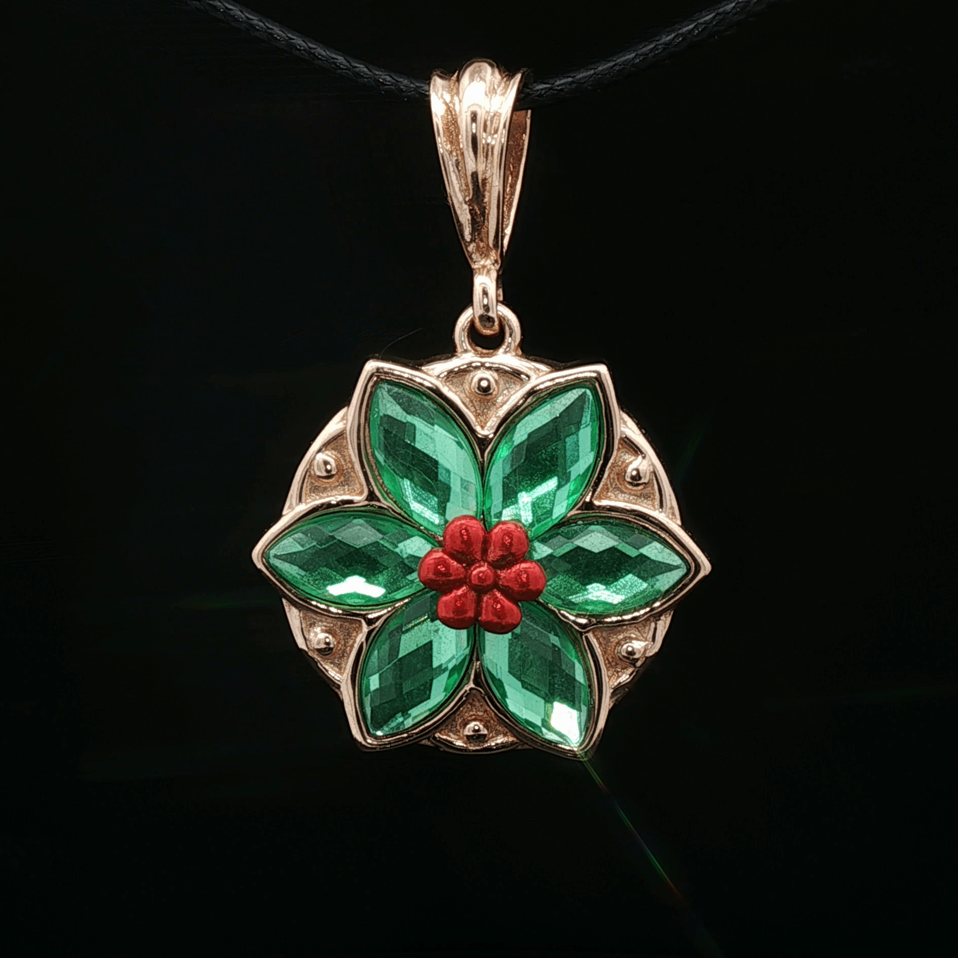 Lost Russian Princess Pendant in Antique Bronze - Le Dragon Argenté