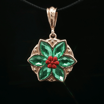 Lost Russian Princess Pendant in Antique Bronze - Le Dragon Argenté