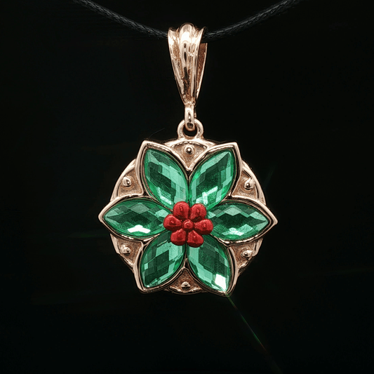 Lost Russian Princess Pendant in Antique Bronze - Le Dragon Argenté