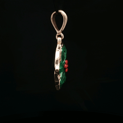 Lost Russian Princess Pendant in Antique Bronze - Le Dragon Argenté