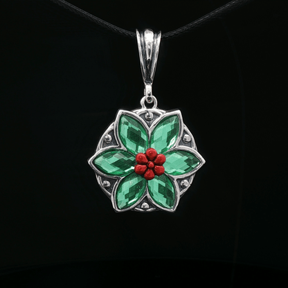 Lost Russian Princess Pendant in Sterling Silver - Le Dragon Argenté
