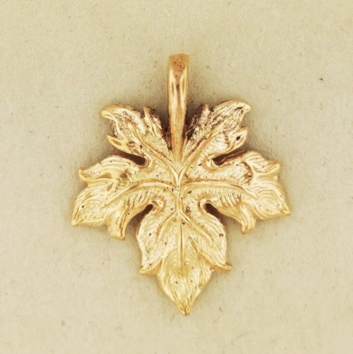 Maple leaf pendant perfect gift for nature lovers and Canada fans