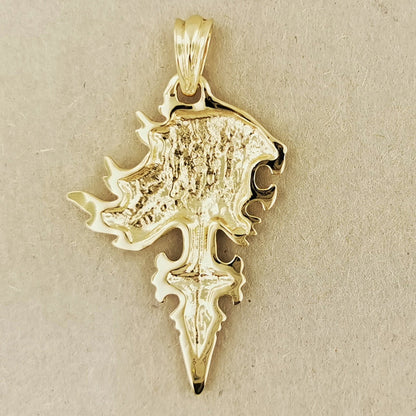 Medium Final Fantasy 8 Squall Griever Pendant in Gold - Le Dragon Argenté