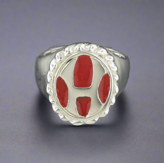 Mighty Hercules Ring in Sterling Silver or Antique Bronze - Le Dragon Argenté