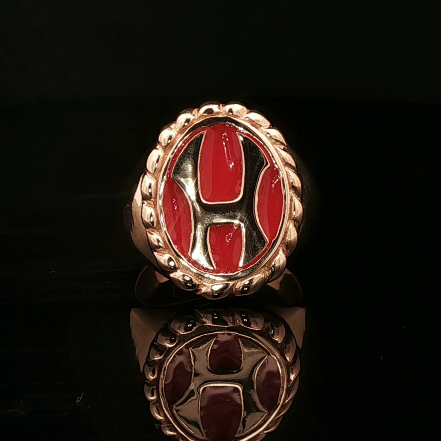 Mighty Hercules Ring in Antique Bronze - Le Dragon Argenté