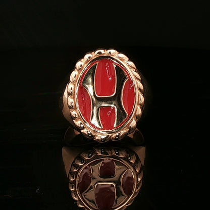 Mighty Hercules Ring in Antique Bronze - Le Dragon Argenté