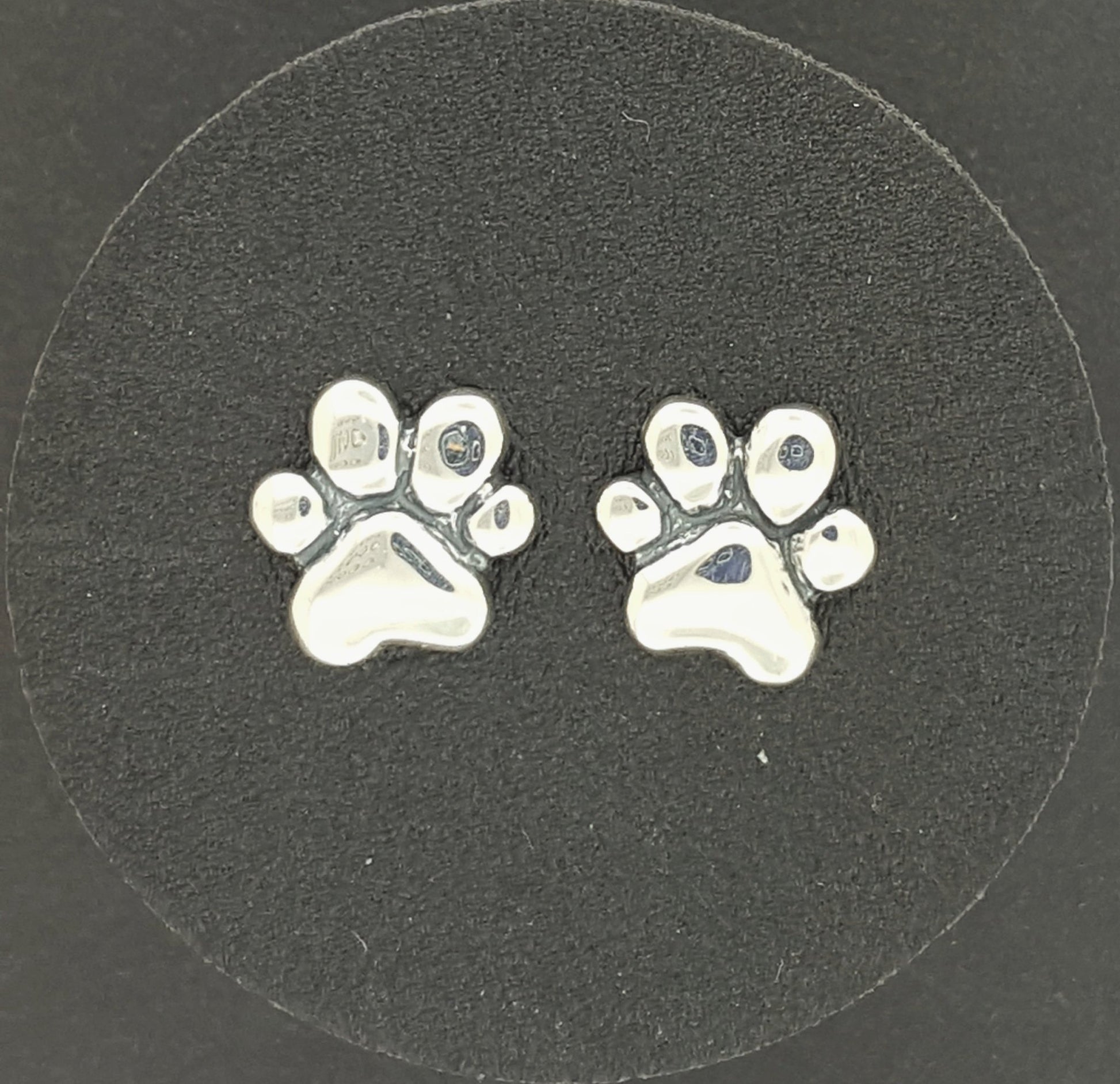 Paw Print Jewellery Set in Sterling Silver - Le Dragon Argenté