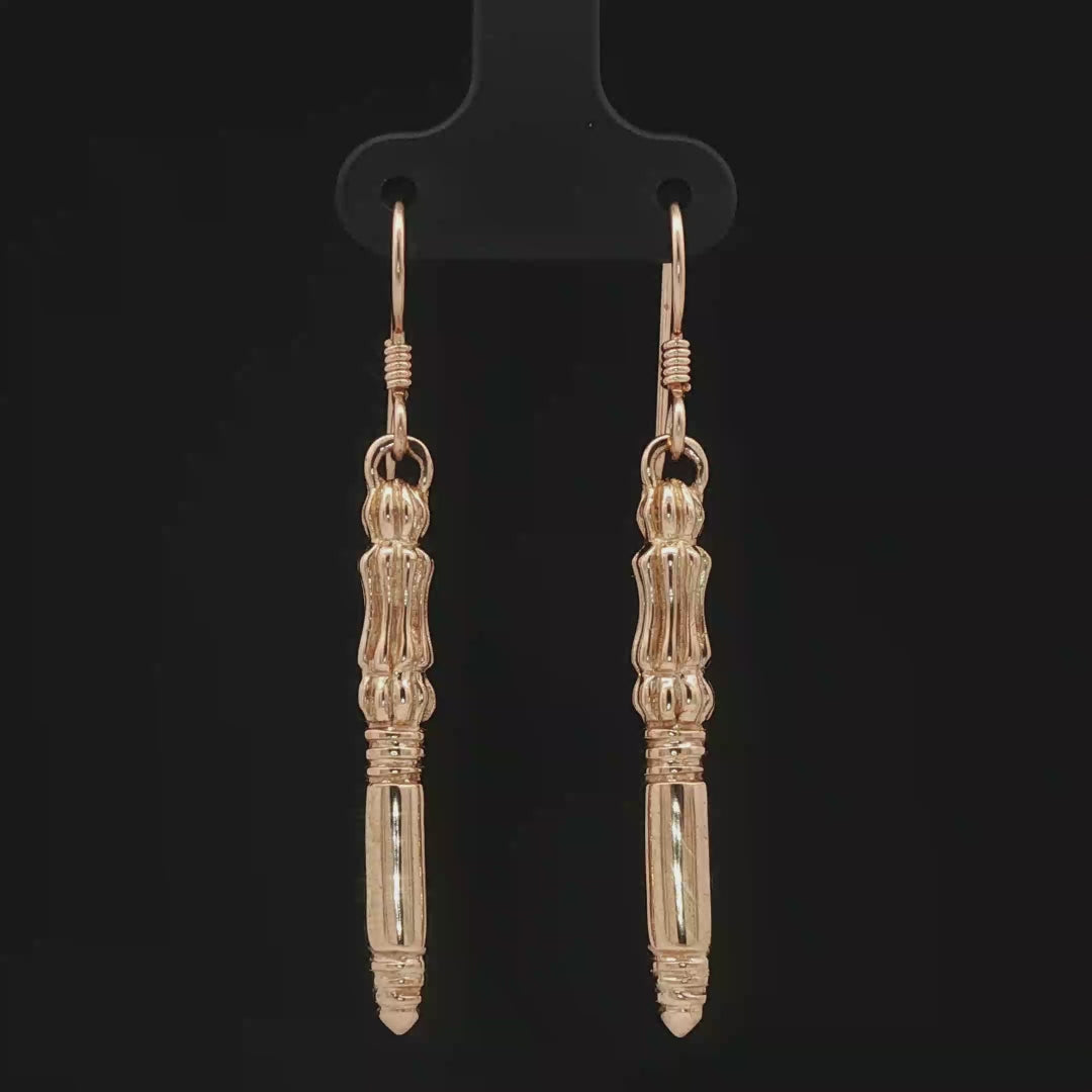 Final Fantasy 7: Crisis Core Genesis Earrings - Le Dragon Argenté
