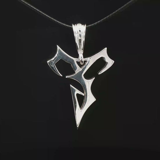 Large Final Fantasy X Tidus Pendant - Le Dragon Argenté