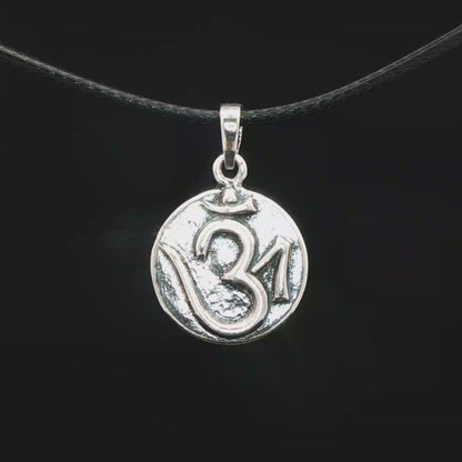 Omh Charm Pendant In Sterling Silver