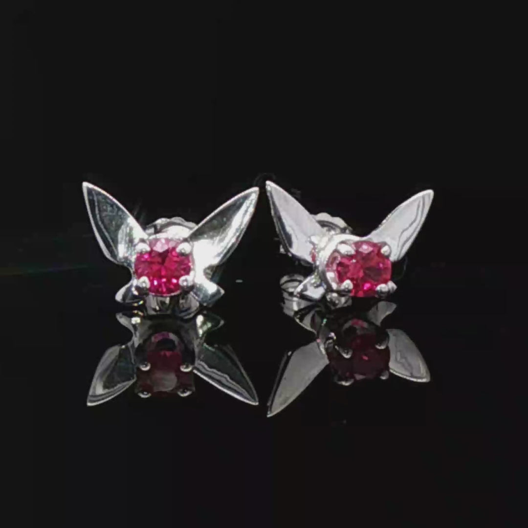Legend of Zelda Navi Fairy Earrings in Sterling Silver - Le Dragon Argenté