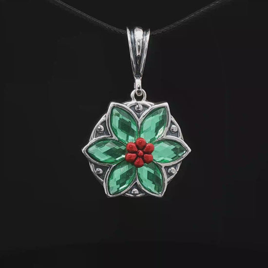 Lost Russian Princess Pendant in Sterling Silver - Le Dragon Argenté