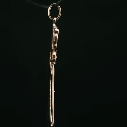 Sailor Uranus Sword Pendant in Antique Bronze - Le Dragon Argenté - Live Sale - 