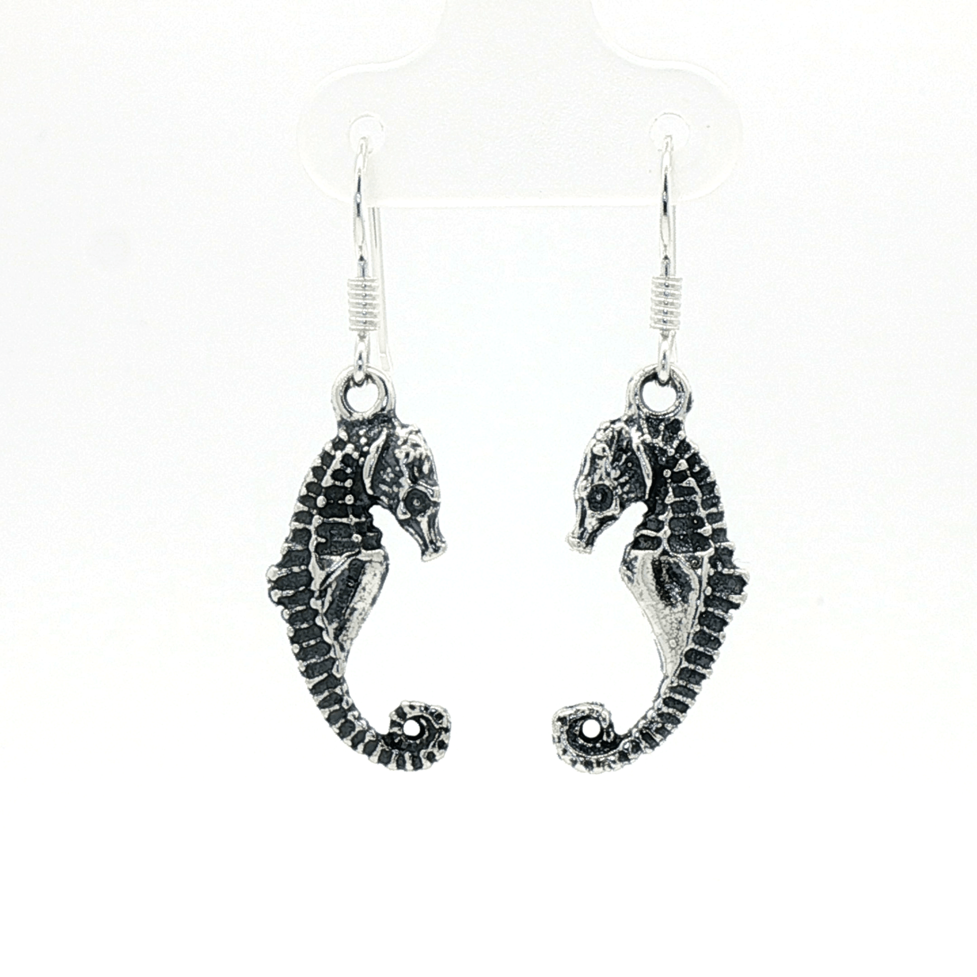 Beach Jewelry Women Seahorse Earring Coastal Style Accessory Ocean Charm Collection Nautical Fashion Statement Marine Life Design Perfect Summer Vacation Jewelry Beach Lover Gift Sea Creature Earring Whimsical Coastal Chic Style Underwater