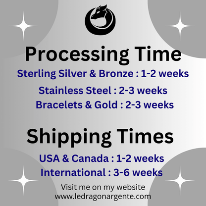 Small Abstract Seahorse Charm Earrings - Le Dragon Argenté - abstract seahorse - animal earrings - charm earrings