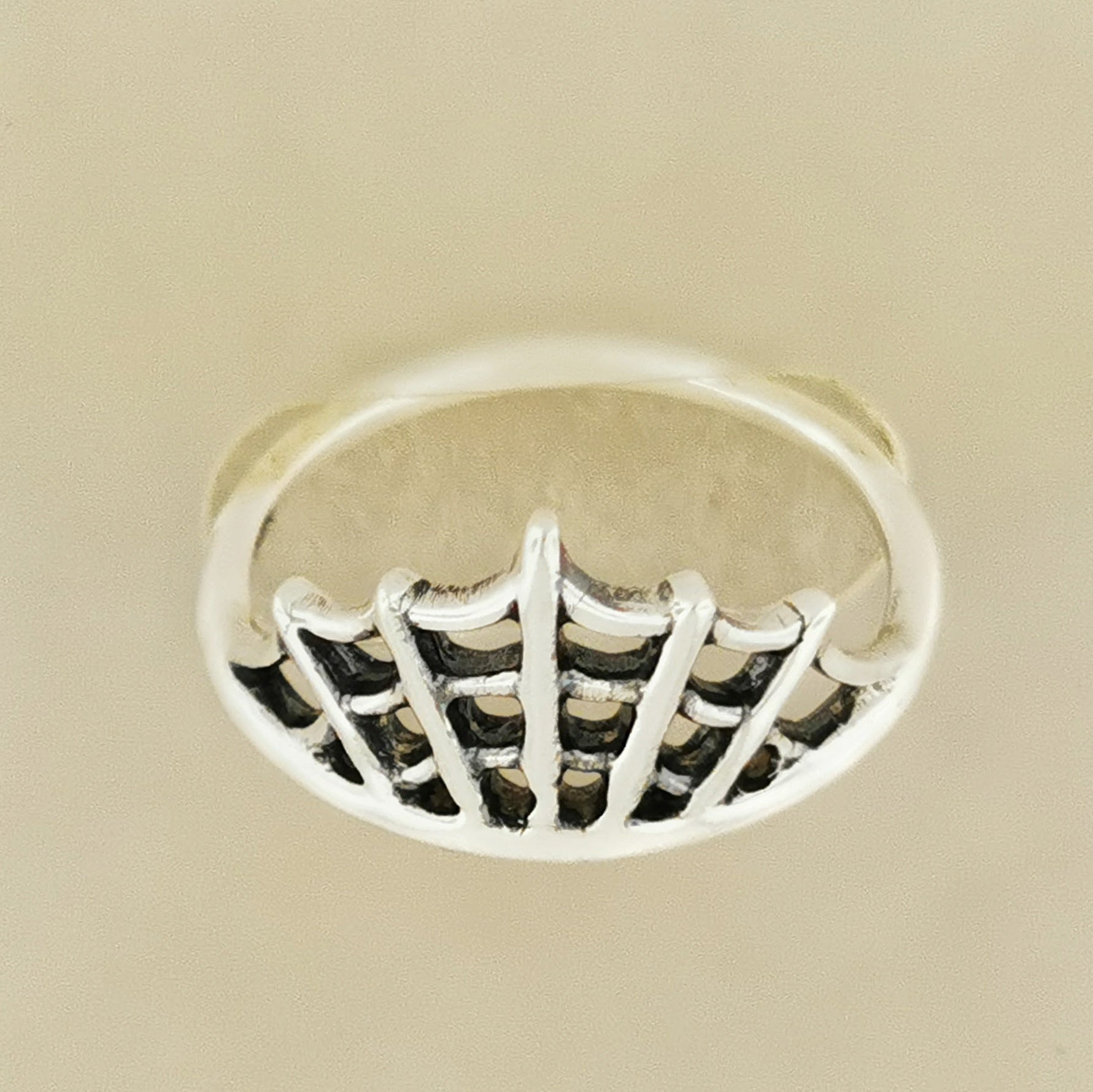 Spiderweb Ring in Sterling Silver Sterling Silver Spiderweb Ring, Spider Web Ring, Silver Gothic Jewelry, Silver Gothic Jewellery, Silver Spider Ring, Silver Spider Web Ring, Silver Goth Jewelry, Silver Goth Jewellery, Silver Arachne ring, 925 silver spider ring, spooky silver jewelry, spooky silver jewellery, bronze spooky jewelry