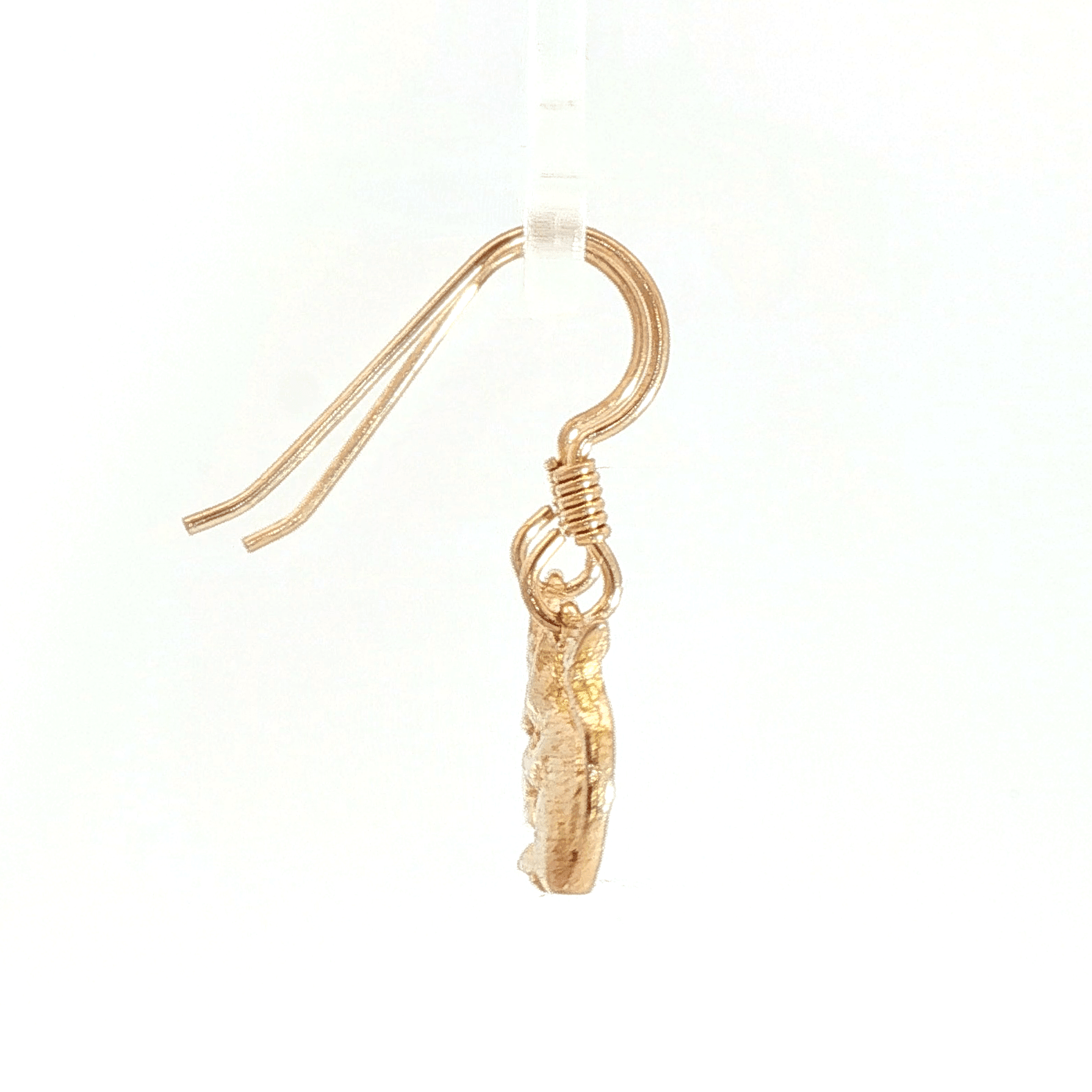 Squirrel Charm Earrings - Le Dragon Argenté - animal earrings - charm earrings - dangle earrings