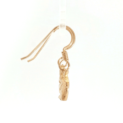 Squirrel Charm Earrings - Le Dragon Argenté - animal earrings - charm earrings - dangle earrings