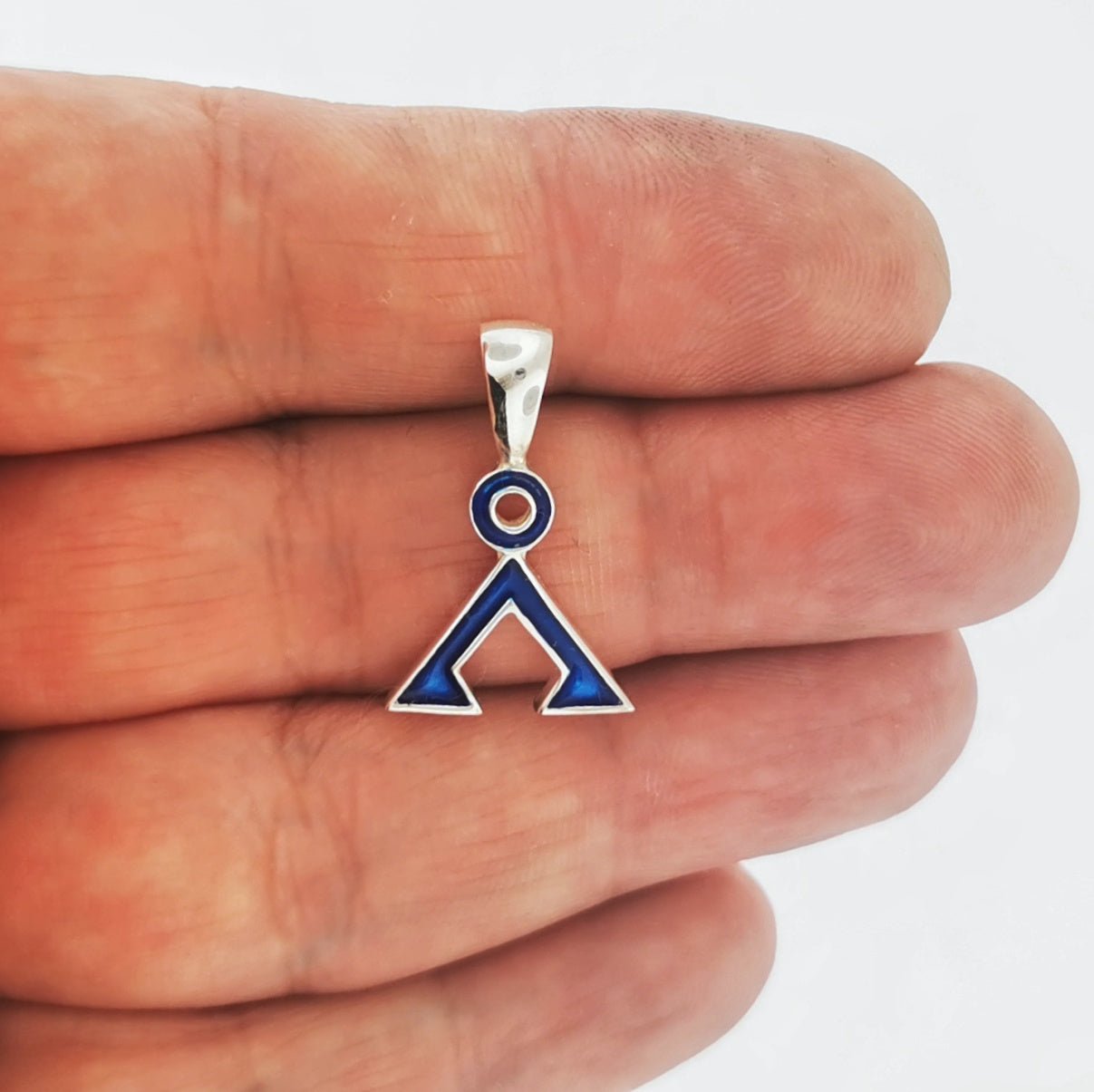 Stargate Earth Symbol Charm Pendant - Le Dragon Argenté