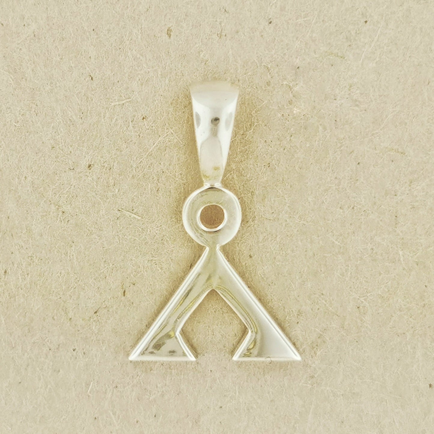 Stargate Earth Symbol Charm Pendant - Le Dragon Argenté