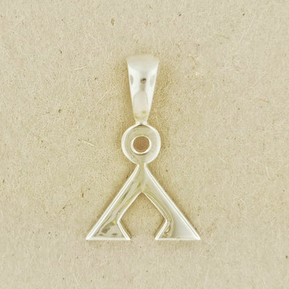 Stargate Earth Symbol Charm Pendant - Le Dragon Argenté