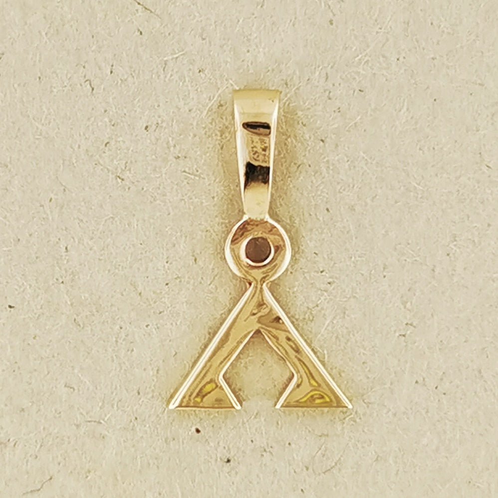 Stargate Earth Symbol Charm Pendant - Le Dragon Argenté